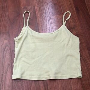 Pacsun/brandy Melville green tank top